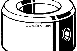 DIN705 Adjusting rings,light range (shafting collars)側面帶孔圓螺母